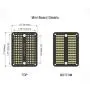 ElectroCookie Prototype PCB Solderable Breadboard for Electronics Projects Compatible for DIY Arduino Soldering Projects, Gold-Plated (5 Pack + 1 Mini Board, Matte Black)