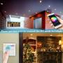 Smart LED Recessed Downlight with Touchscreen Smart Switch & Smart Bridge, FVTLED 10pcs Wireless Bluetooth Mesh 9W 4 inch 700LM 2700K-6500K Dimmable RGBWC Multicolor Color 5 in 1 Ceiling Spotlight
