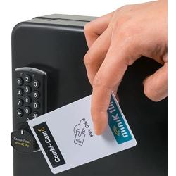 KeyGuard SL-8548-R Electronic Cabinet with Combi-Cam E and RFID Key Card Access – 48 Hook