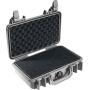 Pelican 1170 Case with Foam (Silver)
