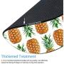 Smooffly Vintage Pineapple Painting Art Round Mouse Pad, Cute Tropical Pineapple Circular Mouse Pads Size 7.9 x 7.9 x 0.12 Inch