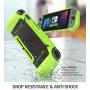 Mumba Dockable Case for Nintendo Switch, [Blade Series] TPU Grip Protective Cover Case Compatible with Nintendo Switch Console and Joy-Con Controller (Green)