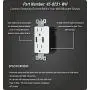 DATA COMM Electronics 45-0231-WH USB Recessed Media Box with Duplex Receptacle and 4.0 Amp Dual USB Ports