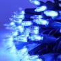 100-count Blue LED Christmas Light, Blue LED String Lights for Lights for Indoor or Outdoor Christmas Decorations