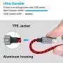 iCrius iPhone Charger Cable, [MFi Certified] 6ft LED Light Up Visible Flowing Lightning Charger Charging Cord Compatible with iPhone11 Plus/XS/XR/X /8 Plus / 8/7 Plus / 7, iPod Touch More-Red