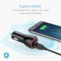 Anker Car Charger, Mini 24W 4.8A Metal Dual USB Car Charger, PowerDrive 2 Alloy Flush Fit Car Adapter with Blue LED, for iPhone XR/Xs/Max/X/8/7/Plus, iPad Pro/Air 2/Mini, Galaxy, LG, HTC and More