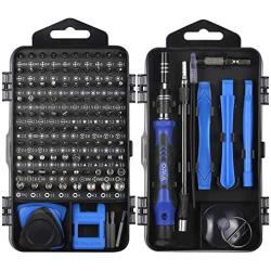 ORIA Precision Screwdriver Set, 120 in 1 Screwdriver Kit with 101 Bits, Mini Magnetic Screwdriver Set, Computer Repair Tool Kit for iPhone, PC, Toys, Computer
