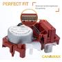 W10006355 Shift Actuator Premium Replacement Part by Canamax - Compatible with Kenmore Whirlpool Washers - Replaces AP6014711, W10006355, WPW10006355VP