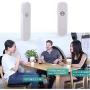 Two Way Easy Trans Smart Language Translator Device Electronic Pocket Voice Bluetooth 52 Languages for Meeting Learning Travel Shopping Business Fit for Apple iPhone Android White (WIFI/3G/4G/5G)