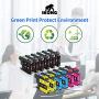IKONG Compatible Ink Cartridges Replacement for Brother LC203 LC203XL LC201 LC201XL Works with Brother MFC-J460DW J480DW J485DW J680DW J880DW J885DW MFC-J4320DW J4420DW J4620DW J5620DW (12-Pack)