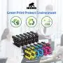 IKONG Compatible Ink Cartridges Replacement for Brother LC203 LC203XL LC201 LC201XL Works with Brother MFC-J460DW J480DW J485DW J680DW J880DW J885DW MFC-J4320DW J4420DW J4620DW J5620DW (12-Pack)
