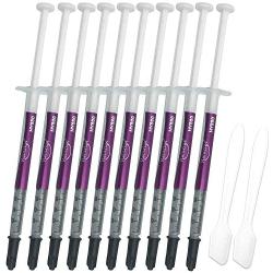 10 Pack HY880 Thermal Paste Kit-5.15 W/MK 1 G/Pcs, High Performance Thermal Compound Paste Grease Heatsink for CPU, Processor, All Cooler Master, Computer, PS4