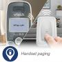 VTech CS6114 DECT 6.0 Cordless Phone with Caller ID/Call Waiting, White/Grey with 1 Handset