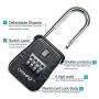 Champs Combination Realtor Lock, 4 Digit Comination Padlock, Real Estate Key Lock Box, Set-Your-Own Combination [12 Packs, Black]