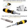 WiMas 65PCS Ratcheting Screwdriver Set With magnetic bits Wrench Driver Kit Electronics Repair Tool Kit
