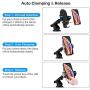 ORASK Qi Certified Fast Charging Mount Car Wireless Charger Mount Adjustable Windshield Dashboard Air Vent Phone Holder 7.5W 10W 15W for iPhone Samsung LG Nexus Motor HTC Nokia Huawei Android Phone