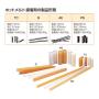 3M Hot Melt Adhesive 3792 LM Q, Clear, 5/8 in x 8 in