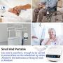 LIOTOIN Caregiver Pager Wireless SOS Call Button Nurse Alarm System Home/Elderly/Patient/Disabled/School Call Bell 5 Transmitter 5 Plug-in Receiver (600+ft Operating Range)