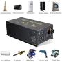 WZRELB 8000 Watt Max Continuous Power 16000 Watt Peak Heavy Duty Pure Sine Wave Inverter 12V DC to 120V AC 60HZ Truck/RV Converter Solar & Wind Power Supply for Home Camping Van