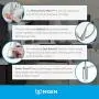 Moen 7594EWSRS Arbor Motionsense Wave Sensor Touchless One-Handle Pulldown Kitchen Faucet Featuring Power Clean , Spot Resist Stainless