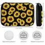 Beautiful Sunflowers Print Electronic Organizer Bag Pouch for Electronics Accessories