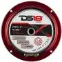 DS18 PRO-X5.4M Loudspeaker – 5.25'', Midrange, Red Aluminum Bullet, 300W Max, 150W RMS, 4 Ohms - Premium Quality Audio Door Speakers for Car or Truck Stereo Sound System (1 Speaker)