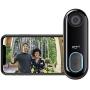 Geeni Video Doorbell | HD 1080p Video Quality, Weather-Resistant, 2-Way Audio | Motion Detection and Alerts | Easy Installation (Existing Doorbell Wiring Required) | Requires 2.4GHz WiFi | Black