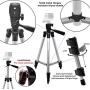 50'' Aluminum Camera Tripod with Built in Bubble Level Indicator for All GoPro HERO Cameras + Tripod Mount & an eCostConnection Microfiber Cloth
