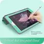 i-Blason Cosmo Case for New iPad 8th/7th Generation, iPad 10.2 2020 2019 Case, Full-Body Trifold with Built-in Screen Protector Protective Smart Cover with Auto Sleep/Wake & Pencil Holder (Prasio)