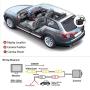 CarThree Backup Camera Night Vision HD 170 Degree Fisheye Lens Car Rear View Parking Camera Waterproof Reverse Auto Back Up Car Backing Camera for All Vehicles
