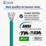 Newyork Cables Cat6A Riser (CMR) 1000ft - 23AWG 4 Pair Solid Bare Copper, 750MHz, Unshielded Twisted Pair (UTP), Available in Blue, White, Green, Black & Yellow Color Newyork Cables Cat6A Riser (CMR) 1000ft - 23AWG 4 Pair Solid Bare Copper, 750MHz, Unshielded Twisted Pair (UTP), Available in Blue, White, Green, Black & Yellow Color