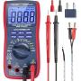 AstroAI Digital Multimeter, TRMS 6000 Counts Volt Meter Manual and Auto Ranging; Measures Voltage Tester, Current, Continuity, Frequency; Tests Diodes, Transistors, Temperature for Automotive