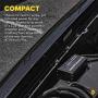 SoundAlert 12V 100W Electric Police Air horn Amplifier [Hands-Free] Train Truck Police Siren Horn for Vehicles Truck UTV ATV Car POV