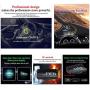 ACECAR Head up Display Car Universal Dual System 3.5’’ HUD OBD II/GPS Interface,Vehicle Speed MPH KM/h,Engine RPM,OverSpeed Warning,Mileage Measurement,Water Temperature,Voltage