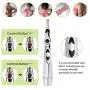 Electronic Massage Pen, Acupuncture Pen, Electric Meridian Energy, Electric Meridians Laser Acupuncture Machine for Pain Relief(Battery Not Included)