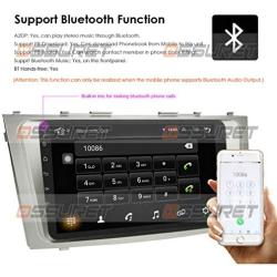 Android 10 Car Unit 16GB ROM Rear Camera Included for TOYOTA Camry Aurion 2007 2008 2009 2010 2011 9 inch In dash FM Radio Supports Bluetooth WiFi Mirror-Link OBD2 Steering Wheel Control Car Stereo