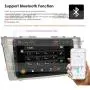 Android 10 Car Unit 16GB ROM Rear Camera Included for TOYOTA Camry Aurion 2007 2008 2009 2010 2011 9 inch In dash FM Radio Supports Bluetooth WiFi Mirror-Link OBD2 Steering Wheel Control Car Stereo