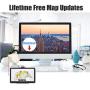 GPS Navigation for Car, Latest 2021 Map 7 inch Touch Screen Car GPS 256-8GB, Voice Turn Direction Guidance, Support Speed and Red Light Warning, Pre-Installed North America Lifetime map Free Update…