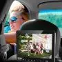 Universal Car Headrest Mount Monitor - 10.5 Inch Vehicle Multimedia CD DVD Player - Smart Audio Video Entertainment System w/HDMI & Hi-Res TV LCD Screen - Includes Mounting Bracket - Pyle PLHRDVD103