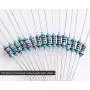 Elegoo 17 Values 1% Resistor Kit Assortment, 0 Ohm-1M Ohm (Pack of 525) RoHS Compliant