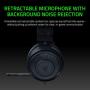Razer Kraken Tournament Edition THX 7.1 Surround Sound Gaming Headset: Retractable Noise Cancelling Mic - USB DAC -  For PC, PS4, PS5, Nintendo Switch, Xbox One, Xbox Series X & S, Mobile – Black