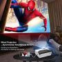 GRC Mini Projector, Portable WiFi Movie Projector with Synchronize Smart Phone Screen, 1080P and 200” Display Supported , Compatible with Android, iOS, TV Stick, HDMI, USB , AV for Home/ Outdoor Movie GRC Mini Projector, Portable WiFi Movie Projector with Synchronize Smart Phone Screen, 1080P and 200” Display Supported , Compatible with Android, iOS, TV Stick, HDMI, USB , AV for Home/ Outdoor Movie