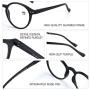 ZENOTTIC Reading Glasses Blue Light Blocking Glasses Round Glasses for Men and Women