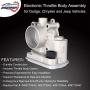 Electronic Throttle Body Assembly with IAC TPS | for Dodge Avenger Caliber Journey Chrysler 200 Sebring Jeep Cherokee Compass Patriot | Replace # 04891735AC 4891735AC 4891735AB 4891735AD
