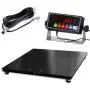 PEC Medium Duty 24''x24'' Floor Scale, Accurate Digital Warehouse Pallet Scales 1000LB/0.1LB