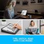 Logitech SLIM FOLIO PRO Backlit Bluetooth Keyboard Case for iPad Pro 12.9-inch (3rd and 4th gen) - Graphite