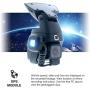 Rovi CL-6001 Magnetic Mount 1080p Full HD High Definition Panoramic Car Dash Camera Recorder with 1.5 Inch Wide Screen Wi-Fi, GPS, Loop Video Recording, Impact Detection and 360 Degree Rotation