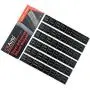 CKAuto 1/4oz, 0.25oz, Black, Lead Free, Adhesive Stick on Wheel Weights, EasyPeel Type. Cars, Trucks, SUVs, Motorcycles, RC Cars. Low Profile, 12oz/Box, U.S. OEM Quality, (48pcs)