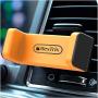 BESTRIX Phone Vent Holder Cell Phone Mount Holder for Car with Double Clamp Grip, Compact & Durable for iPhone, Galaxy and All Smartphones Up to 6.5''