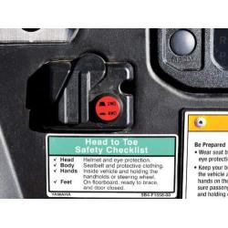 Direct Replacement Four Wheel Drive Push Button Switch for Yamaha Rhino - Part Number 5UG-83976-20-00
